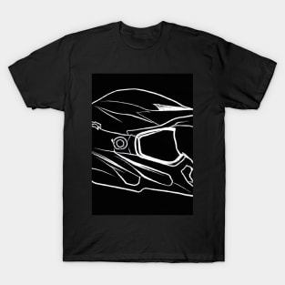 Motorcycle Helmet T-Shirt